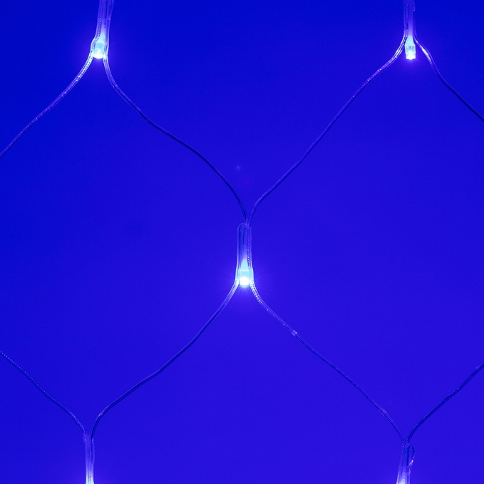 Светодиодная гирлянда ARD-NETLIGHT-HOME-1800x1500-CLEAR-180LED Blue (230V, 15W), Arlight, 024675, изображение 4 Светодиодная гирлянда ARD-NETLIGHT-HOME-1800x1500-CLEAR-180LED Blue (230V, 15W), Arlight, 024675, изображение 4