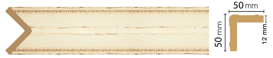 Угол Decomaster 142-1028, 50x50x2400 мм Угол Decomaster 142-1028, 50x50x2400 мм