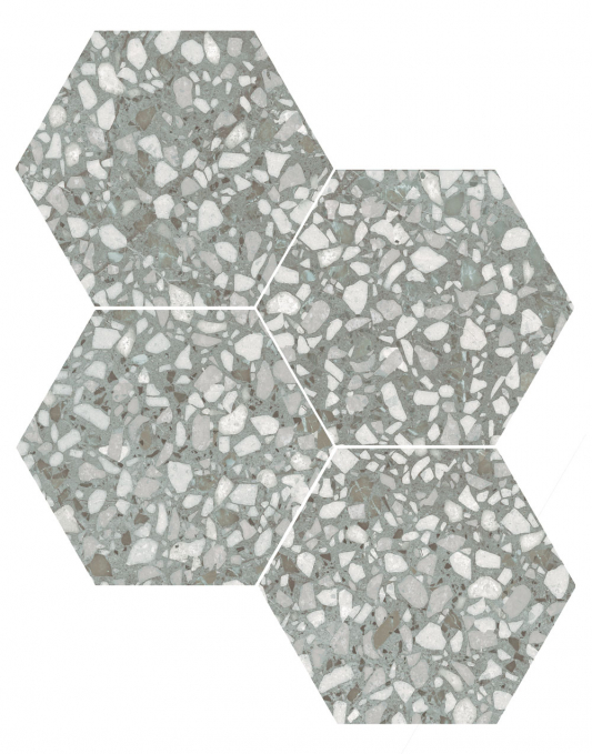 Керамогранит Durstone Six Terazzo Sage 23x27 Керамогранит Durstone Six Terazzo Sage 23x27
