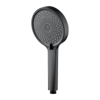 Душевая лейка Esko SCU1203Black черная матовая Душевая лейка Esko SCU1203Black черная матовая