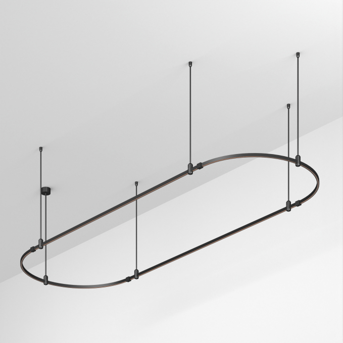 Основание ART-APRIORI-OVAL-ROD-800-3000x1000 (BK), Arlight, 048509, изображение 1 Основание ART-APRIORI-OVAL-ROD-800-3000x1000 (BK), Arlight, 048509, изображение 1