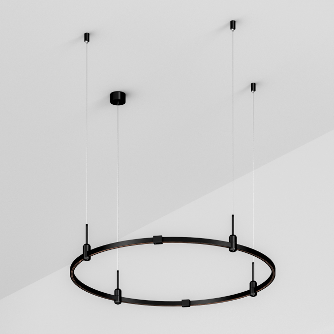 Основание ART-APRIORI-ROUND-HANG-R1000 (BK), Arlight, 048489, изображение 1