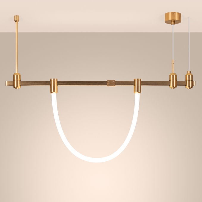 Светильник ART-APRIORI-TUBE-ELASTIC-R38-L3000-36W Warm3000 (GD, 360 deg, 48V), Arlight, 049279, изображение 4 Светильник ART-APRIORI-TUBE-ELASTIC-R38-L3000-36W Warm3000 (GD, 360 deg, 48V), Arlight, 049279, изображение 4