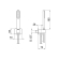 Душевой гарнитур Webert Shower Set AC0847015 хром глянцевый Душевой гарнитур Webert Shower Set AC0847015 хром глянцевый