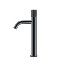 Смеситель для раковины Boheme Stick 122-SGM.3 вороненая сталь