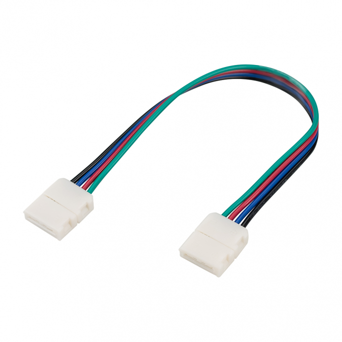 Коннектор выводной FIX-RGB-10mm-150mm-X2 (4-pin), Arlight, 023955, изображение 1 Коннектор выводной FIX-RGB-10mm-150mm-X2 (4-pin), Arlight, 023955, изображение 1