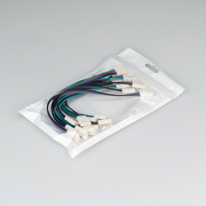 Коннектор выводной FIX-RGB-10mm-150mm-X2 (4-pin), Arlight, 023955, изображение 4 Коннектор выводной FIX-RGB-10mm-150mm-X2 (4-pin), Arlight, 023955, изображение 4