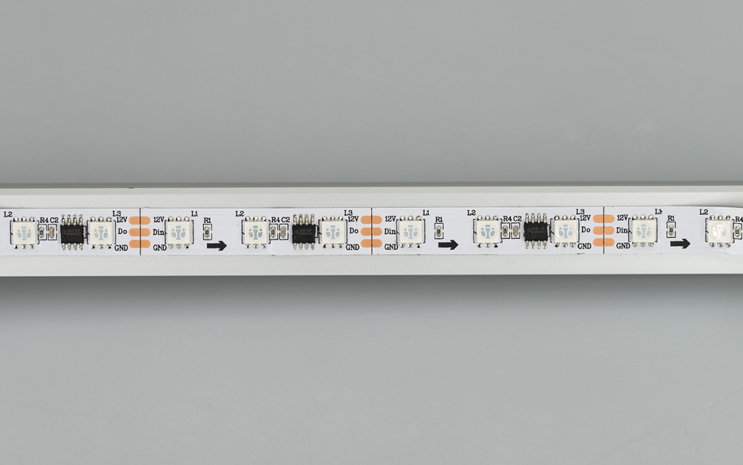 Светодиодная лента SPI-B60-10mm 12V RGB-PX3 (14.4 W/m, IP20, 5060, 5m), Arlight, 026367(2), изображение 4 Светодиодная лента SPI-B60-10mm 12V RGB-PX3 (14.4 W/m, IP20, 5060, 5m), Arlight, 026367(2), изображение 4