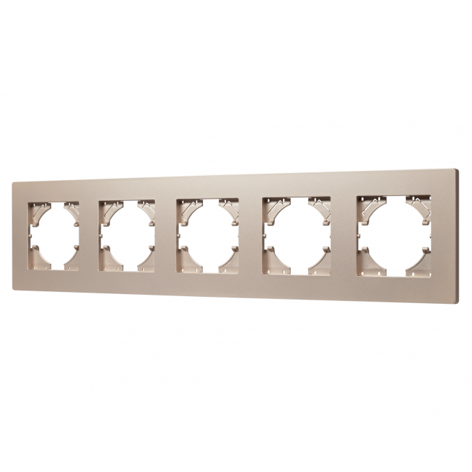 Рамка пластиковая FRM-PERIO-PL-5-GD, Arlight, 049765, изображение 1