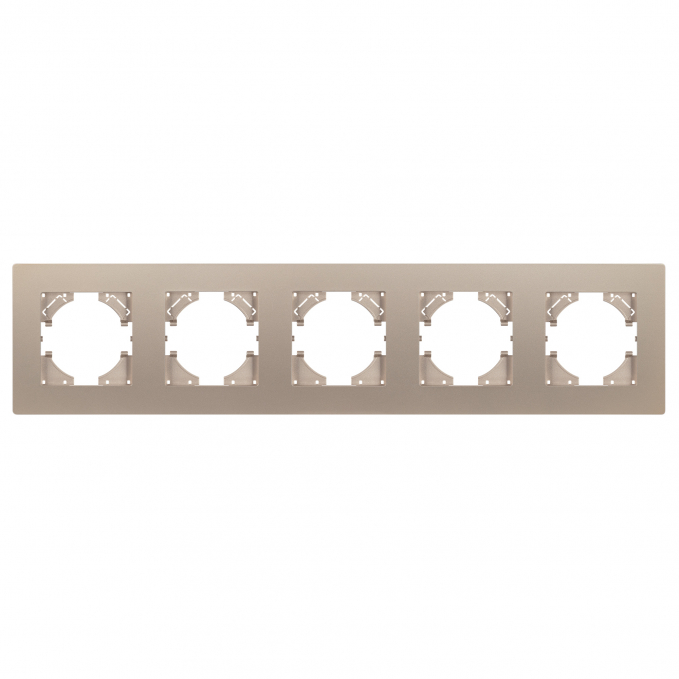 Рамка пластиковая FRM-PERIO-PL-5-GD, Arlight, 049765, изображение 4