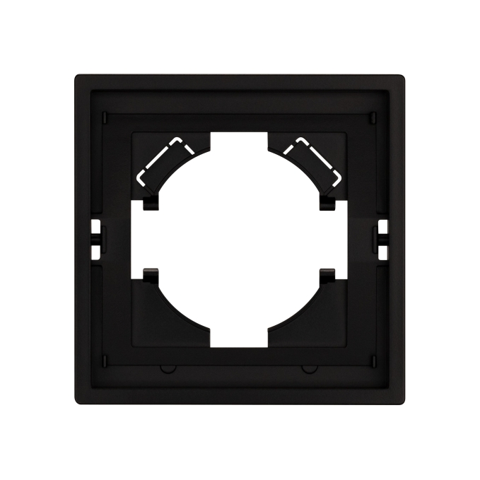 Рамка пластиковая FRM-TENDO-PL-1-BK, Arlight, 053836, изображение 3