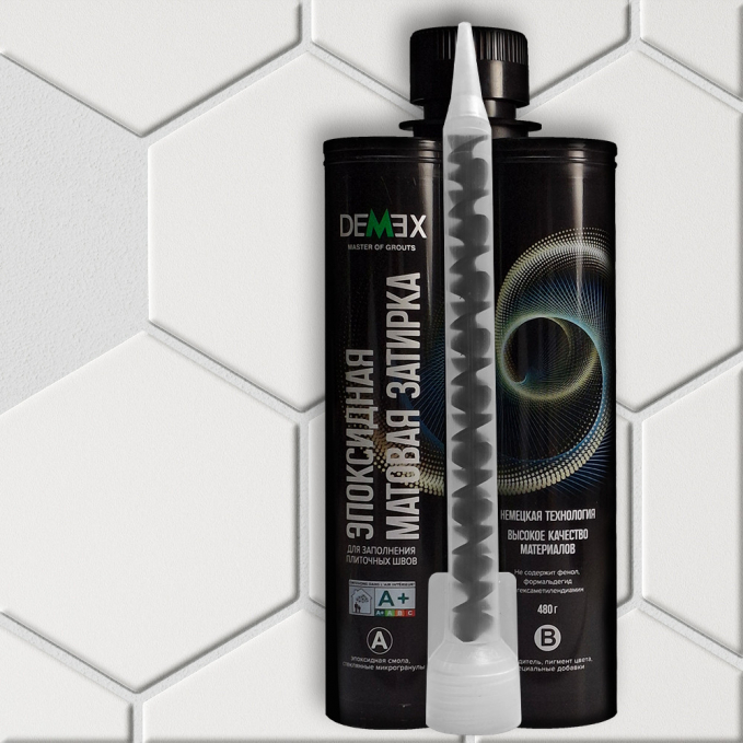 Затирка эпоксидная двухкомпонентная матовая Demex 307 Гейнсборо, 0.48 кг Затирка эпоксидная двухкомпонентная матовая Demex 307 Гейнсборо, 0.48 кг