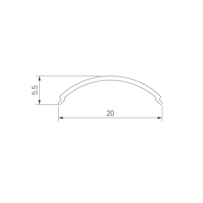 Экран SL-KANT-H16-3000 ROUND OPAL, Arlight, 036042, изображение 2 Экран SL-KANT-H16-3000 ROUND OPAL, Arlight, 036042, изображение 2