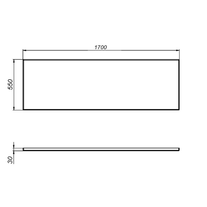 Панель для ванны AM.PM Sense W76A-170-070W-P Панель для ванны AM.PM Sense W76A-170-070W-P