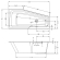 Ванна акриловая Riho Rething Space 160x75 L B112001005 угловая Ванна акриловая Riho Rething Space 160x75 L B112001005 угловая