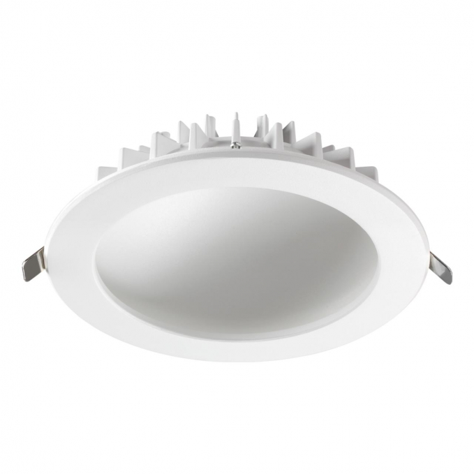 Светильник встраиваемый светодиодный IP20 LED 20W 1600Лм 3000K 100-240V GESSO SPOT NT21 556 NOVOTECH 358807, изображение 1
