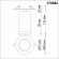 Cветильник встраиваемый IP20 GU10 9W 220V ULAR SPOT NT22 573 NOVOTECH 370882, схема товара Cветильник встраиваемый IP20 GU10 9W 220V ULAR SPOT NT22 573 NOVOTECH 370882, схема товара