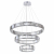 Люстра LED 88W 4000K 10200Лм VEKIA L-VISION ODL24 593 ODEON LIGHT, 4930/88L