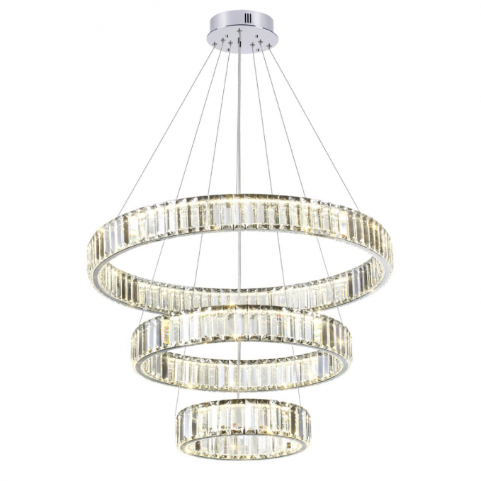 Люстра LED 88W 4000K 10200Лм VEKIA L-VISION ODL24 593 ODEON LIGHT 4930/88L, фото на белом фоне Люстра LED 88W 4000K 10200Лм VEKIA L-VISION ODL24 593 ODEON LIGHT 4930/88L, фото на белом фоне