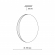 Светильник LED 12Вт 4000К D290 IP43 RINGO PALE SN 000 СОНЕКС 7625/AL, схема товара Светильник LED 12Вт 4000К D290 IP43 RINGO PALE SN 000 СОНЕКС 7625/AL, схема товара
