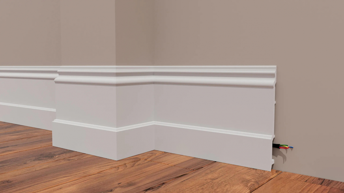 Плинтус Decor-Dizayn DD725, 210x21x2000 мм Плинтус Decor-Dizayn DD725, 210x21x2000 мм