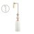 Бра E14 1*40W CANDY CLASSIC ODL_EX21 129 ODEON LIGHT, 4861/1WA