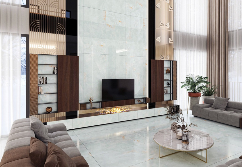 Керамогранит Buono Ceramica Onice Luna Glossy 60x120, O4452P Керамогранит Buono Ceramica Onice Luna Glossy 60x120, O4452P