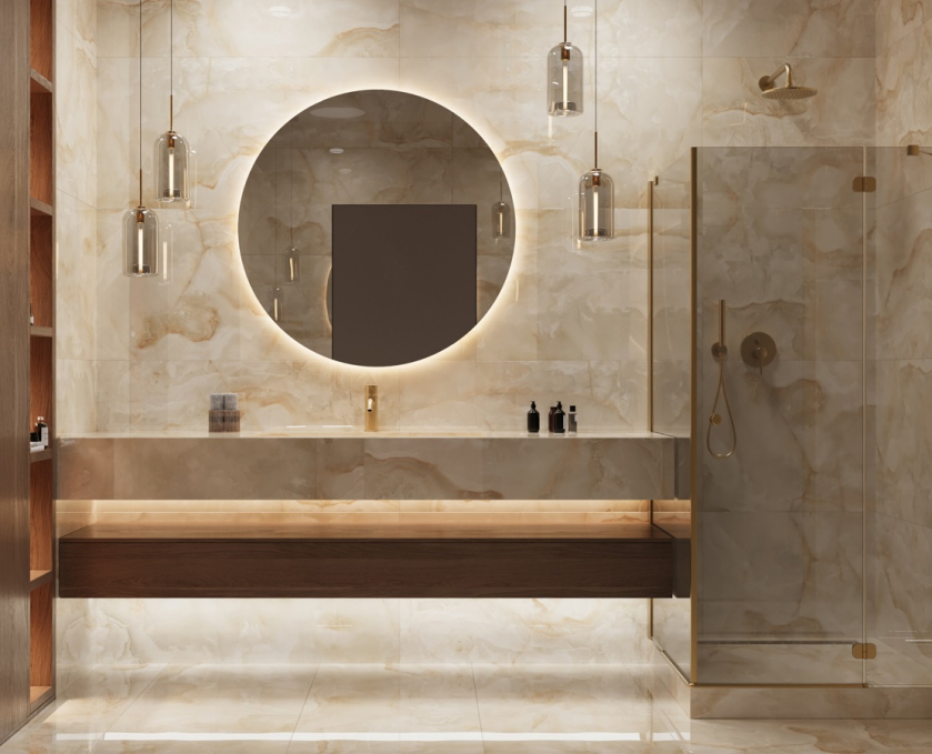 Керамогранит Buono Ceramica Onice Luna Glossy 60x120, O4452P Керамогранит Buono Ceramica Onice Luna Glossy 60x120, O4452P