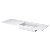 Мебельная раковина Armadi Art Quatro 793-140-W-R 140 см white