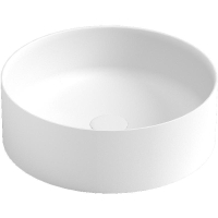 Накладная раковина Boheme Corian 40 см 819-W белая Накладная раковина Boheme Corian 40 см 819-W белая