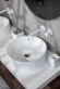 Накладная раковина Boheme Corian 40 см 819-W белая Накладная раковина Boheme Corian 40 см 819-W белая