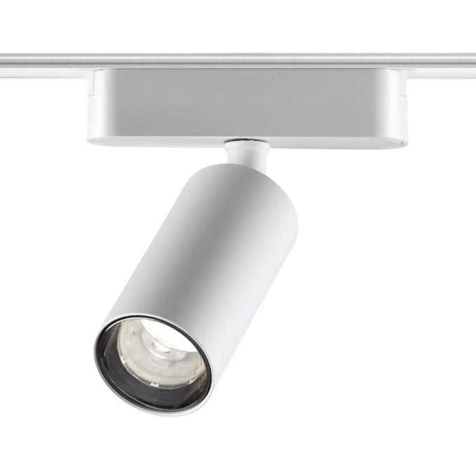 Трековый светильник для низковольтного шинопровода IP20 LED 12W 48V 1080Лм 3000К SMAL SHINO NT23 191 NOVOTECH 359255, фото на белом фоне Трековый светильник для низковольтного шинопровода IP20 LED 12W 48V 1080Лм 3000К SMAL SHINO NT23 191 NOVOTECH 359255, фото на белом фоне