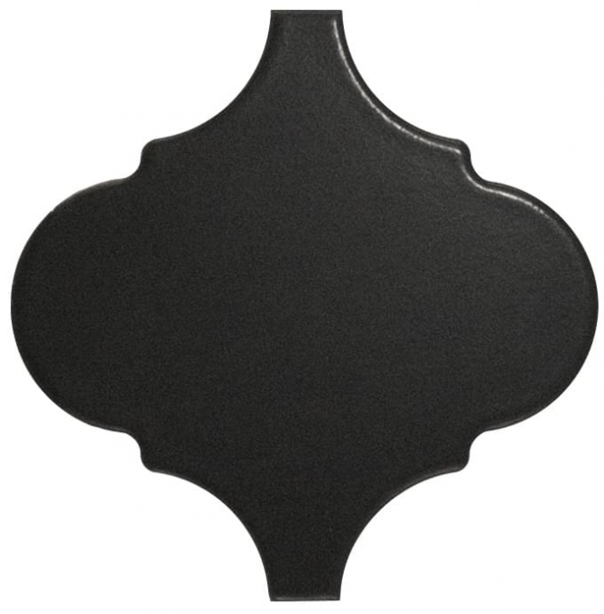 Настенная плитка Equipe Scale Alhambra Black Matt 12x12, 21934