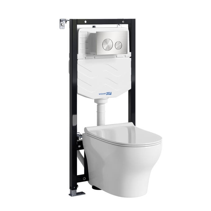 Система инсталляции с унитазом WasserKRAFT Aller 10TLT.010.ME.BN02.H001