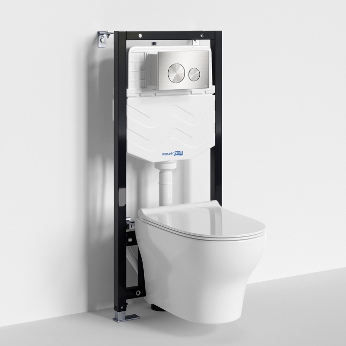 Система инсталляции с унитазом WasserKRAFT Aller 10TLT.010.ME.BN02.H001