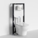 Система инсталляции с унитазом WasserKRAFT Aller 10TLT.010.ME.BN02.H001