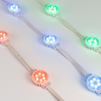 Модуль управляемый SPI-F6-D40 24V RGB-RAM-Auto (1.25W, IP68, 120 deg), Arlight, 036828 Модуль управляемый SPI-F6-D40 24V RGB-RAM-Auto (1.25W, IP68, 120 deg), Arlight, 036828