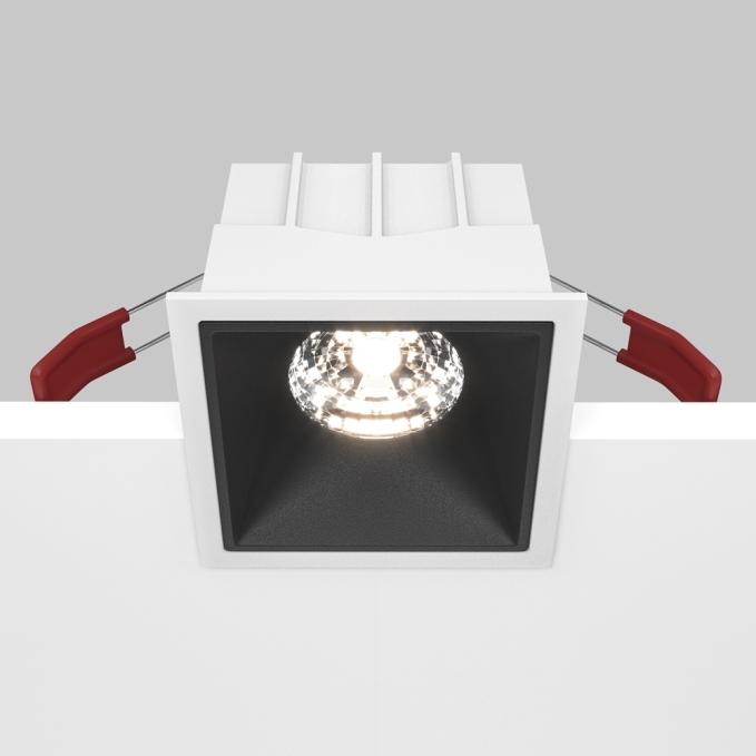 Встраиваемый светильник Альфа / Alfa LED 15 Вт 4000 К 36° с функцией диммирования, DL043-01-15W4K-D-SQ-WB, изображение 2 Встраиваемый светильник Альфа / Alfa LED 15 Вт 4000 К 36° с функцией диммирования, DL043-01-15W4K-D-SQ-WB, изображение 2