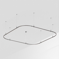 Основание ART-APRIORI-QUADRAT-SOFT-HANG-3500x3500 (BK), Arlight, 048517