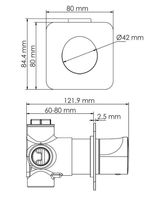 Душевая система WasserKRAFT  A1451.272.352.121.275.100.276