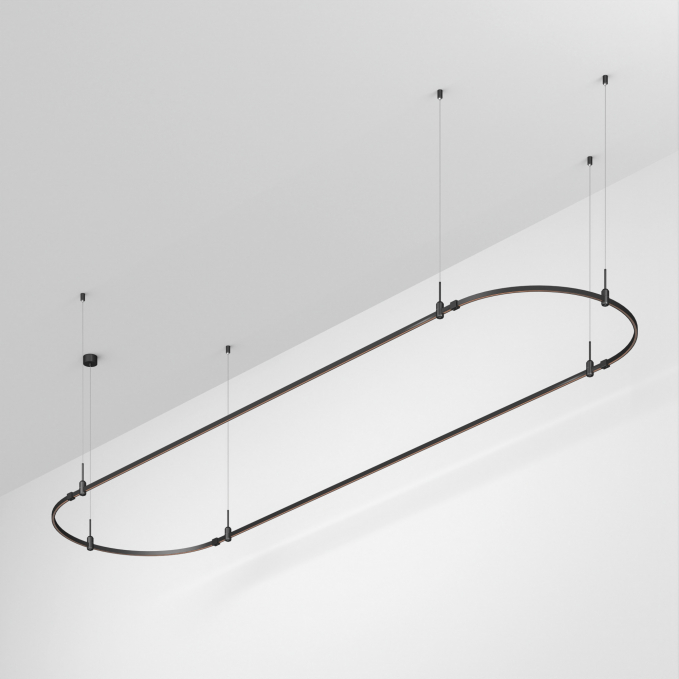 Основание ART-APRIORI-OVAL-HANG-4000x1000 (BK), Arlight, 048510, изображение 1