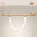 Светильник ART-APRIORI-TUBE-ELASTIC-R38-L2000-24W Day4000 (GD, 360 deg, 48V), Arlight, 049259, изображение 3