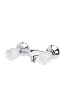 Смеситель для душа Boheme Crystal 274-CRST хром глянцевый Смеситель для душа Boheme Crystal 274-CRST хром глянцевый