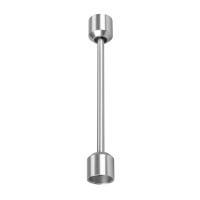 Коннектор жесткий с питанием ART-APRIORI-CON-ROD-A-L260-POWER (TN, вертикальный), Arlight, 047822