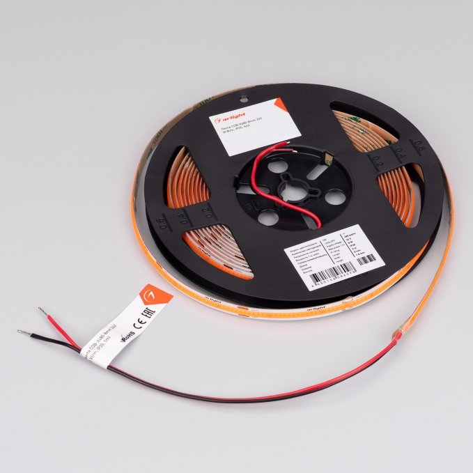 Светодиодная лента COB-X480-8mm 24V Magenta (8 W/m, IP20, 5m), Arlight, 047741, изображение 3