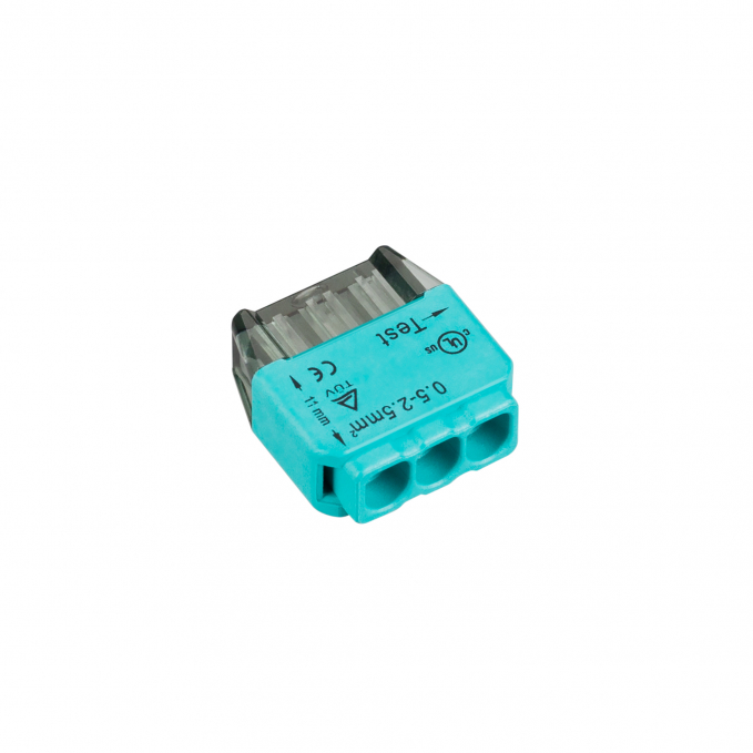 Клемма-коннектор ARL-QCT-3WS2.5-32A, Arlight, 046181, изображение 1 Клемма-коннектор ARL-QCT-3WS2.5-32A, Arlight, 046181, изображение 1