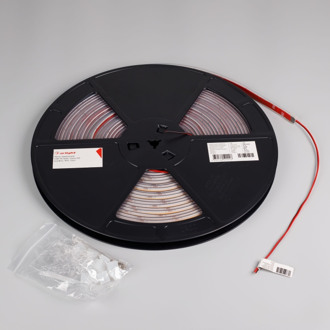 Светодиодная лента герметичная COB-PS-X420-12mm 24V Warm2700 (4.8 W/m, IP67, 15m), Arlight, 049056, изображение 4 Светодиодная лента герметичная COB-PS-X420-12mm 24V Warm2700 (4.8 W/m, IP67, 15m), Arlight, 049056, изображение 4