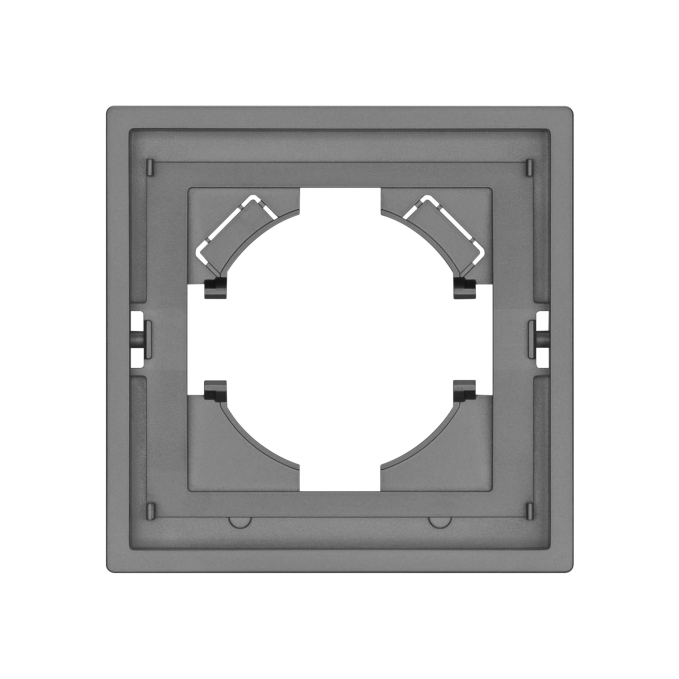 Рамка пластиковая FRM-TENDO-PL-1-GR, Arlight, 053837, изображение 3