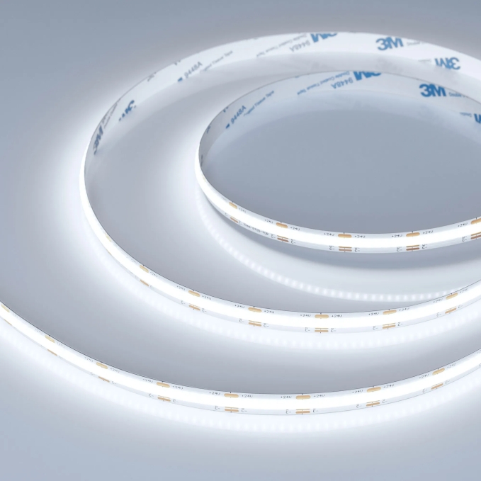 Светодиодная лента COB-X640-10mm 24V White-MIX (23 W/m, IP20, CSP, 5m), Arlight, 039740, изображение 3 Светодиодная лента COB-X640-10mm 24V White-MIX (23 W/m, IP20, CSP, 5m), Arlight, 039740, изображение 3