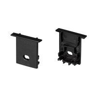 Заглушка SL-COMFORT-1722-F BLACK c отверстием, Arlight, 031778